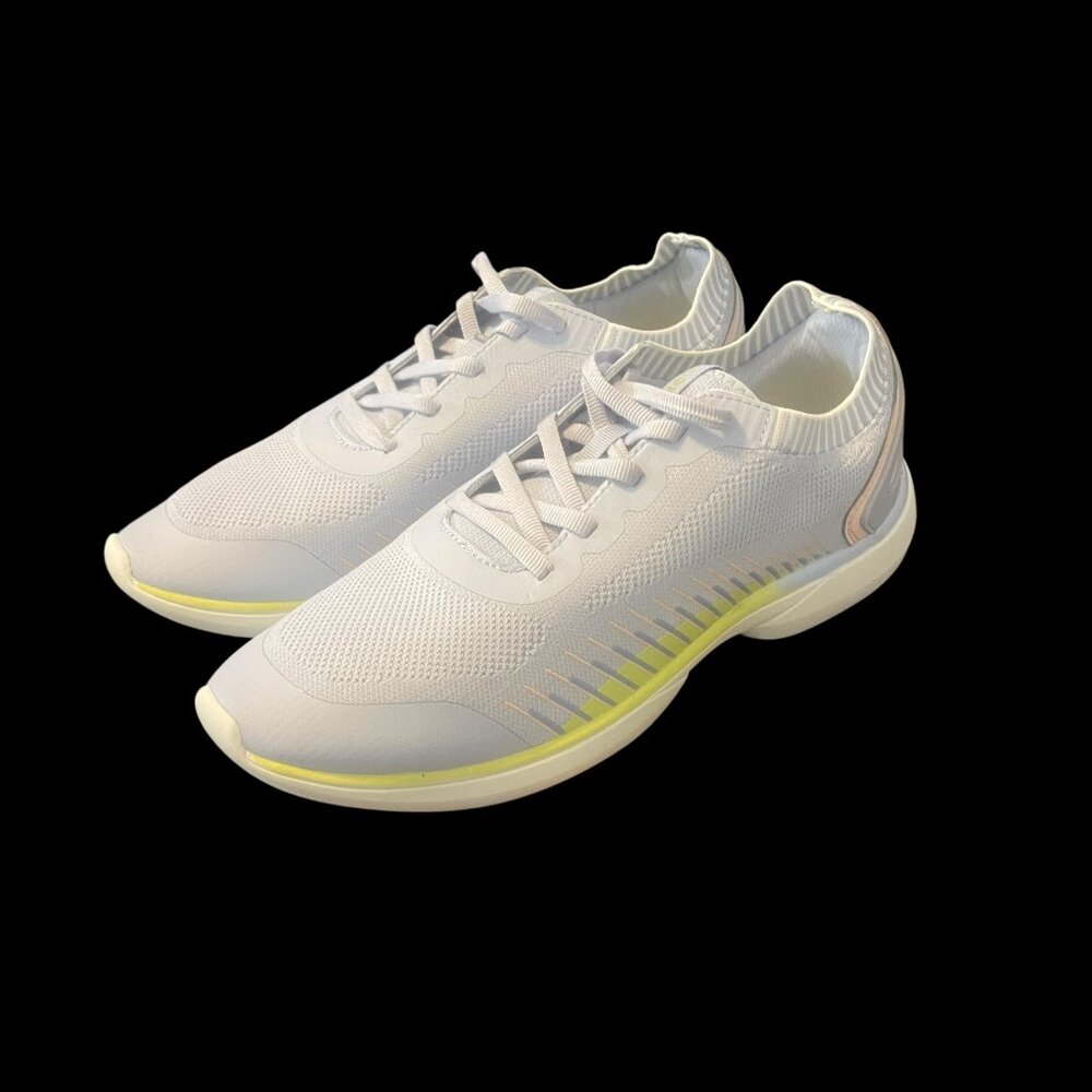 Vionic Women's Light Gray and Pale Pink Sneakers - Picture 14 of 14